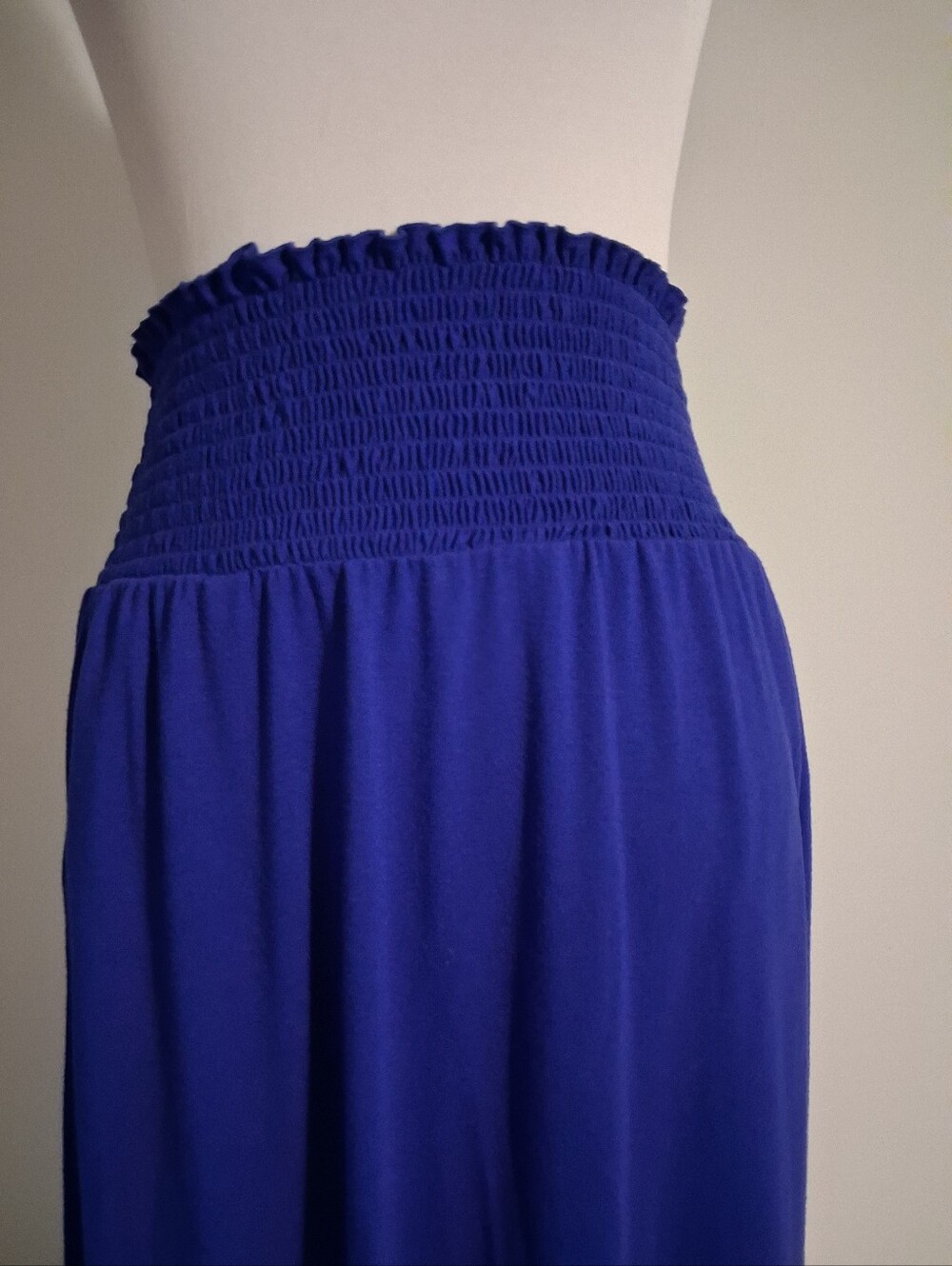 Blue Maxi Skirt Size 2X - Picture 3 of 10